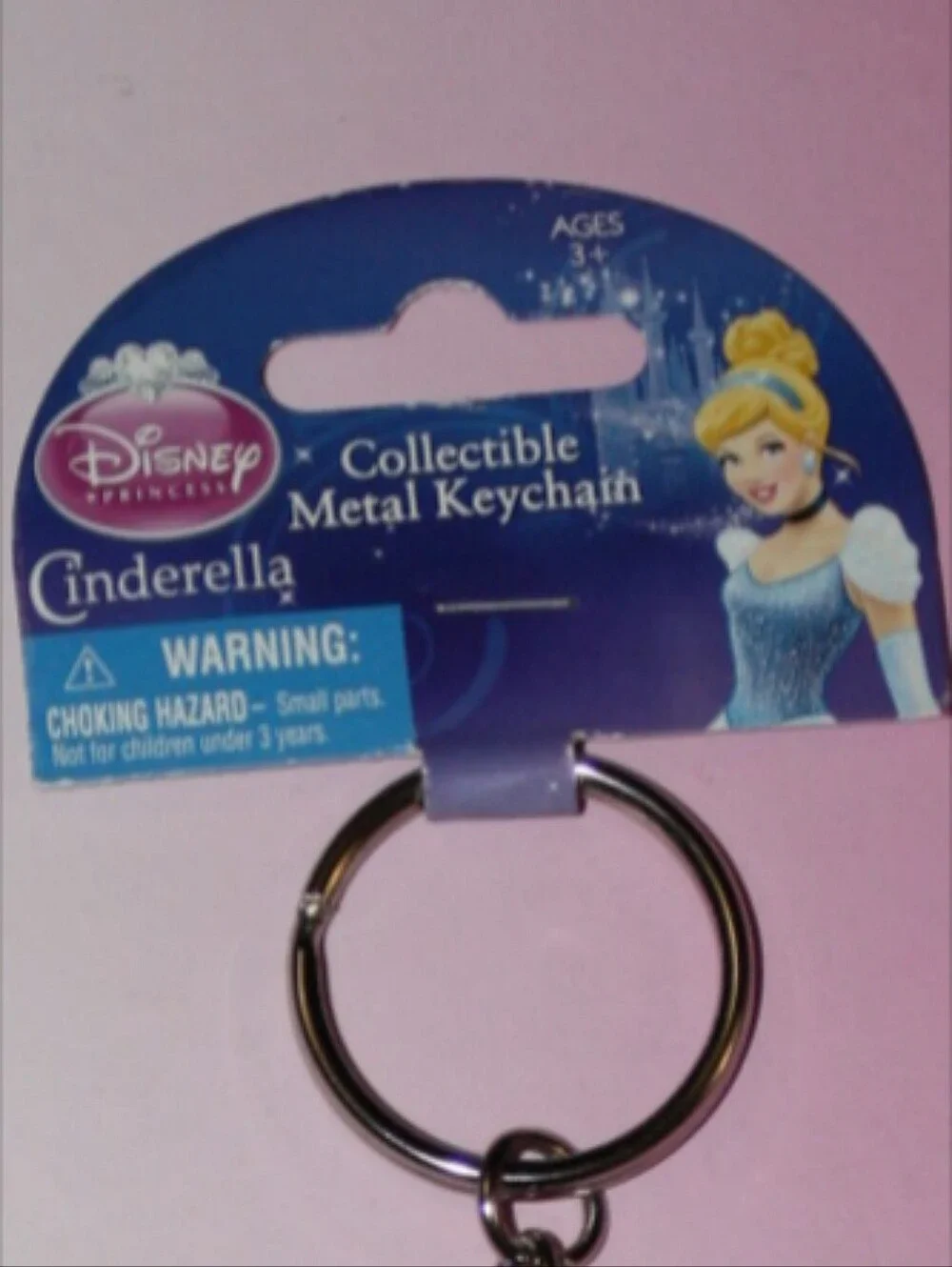 NWT Disney Collectable Metal Keychain - Cinderella